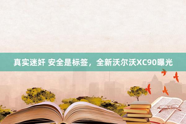 真实迷奸 安全是标签，全新沃尔沃XC90曝光