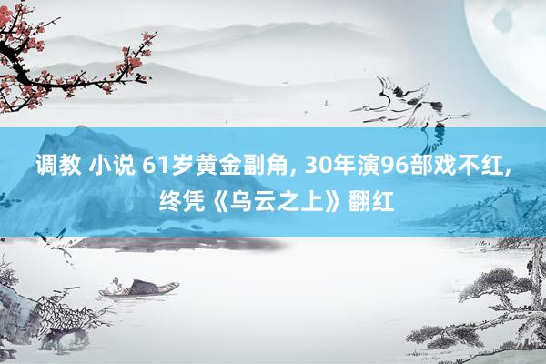 调教 小说 61岁黄金副角, 30年演96部戏不红, 终凭《乌云之上》翻红
